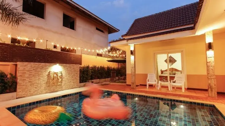 Deluxe Villa, 3 Yatak Odası, Havuz Manzaralı, Zemin Kat