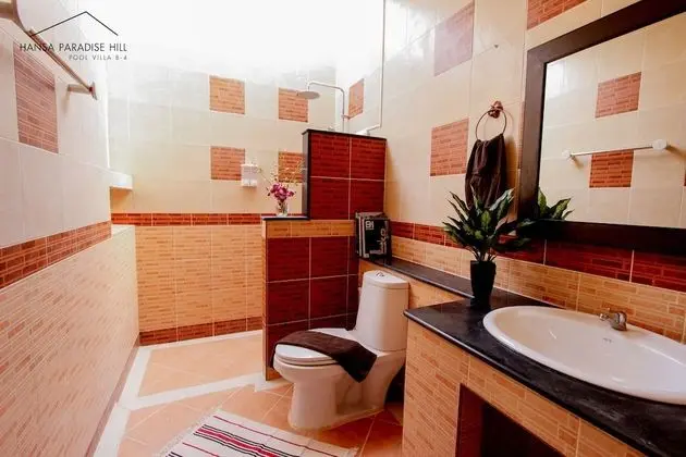 Deluxe Villa, 3 Yatak Odası, Havuz Manzaralı, Zemin Kat