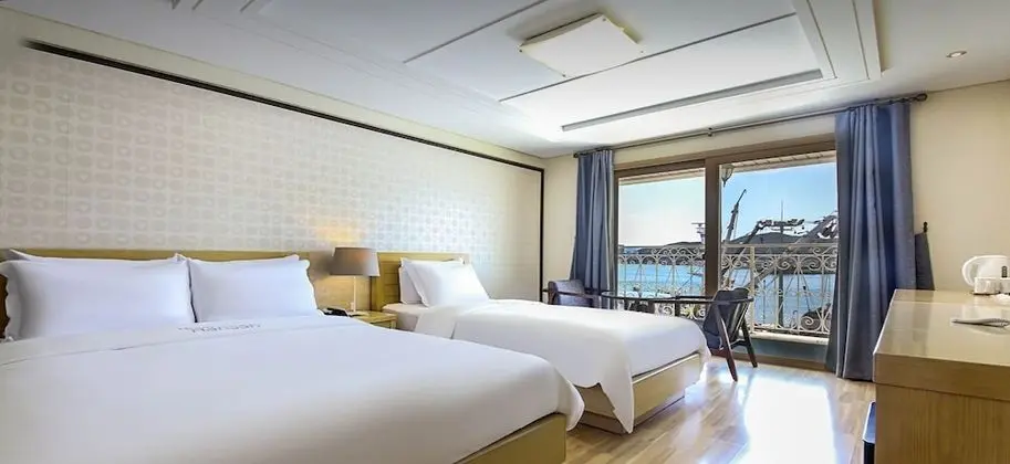 Deluxe İki Ayrı Yataklı Oda, Deniz Manzaralı