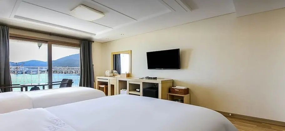 Deluxe İki Ayrı Yataklı Oda, Deniz Manzaralı