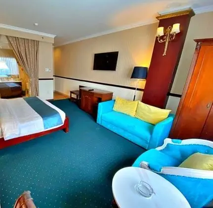 Deluxe Tek Büyük Yataklı Oda, 1 Büyük (Queen) Boy Yatak, Sigara İçilmez, Şehir Manzaralı
