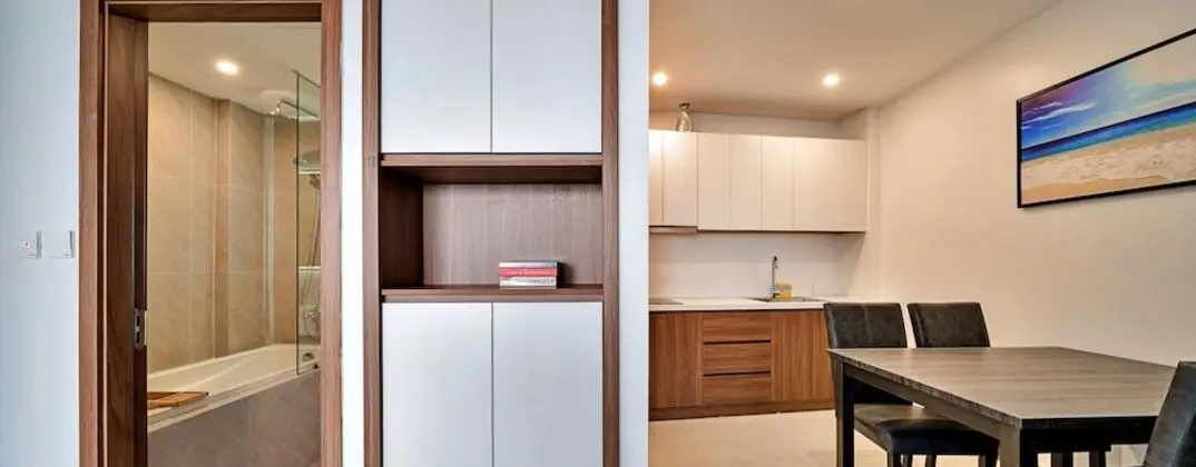 Premier Apart Daire, 1 Büyük (Queen) Boy Yatak, Mutfak, Göl Kenarı