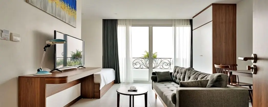 Premier Apart Daire, 1 Büyük (Queen) Boy Yatak, Mutfak, Göl Kenarı