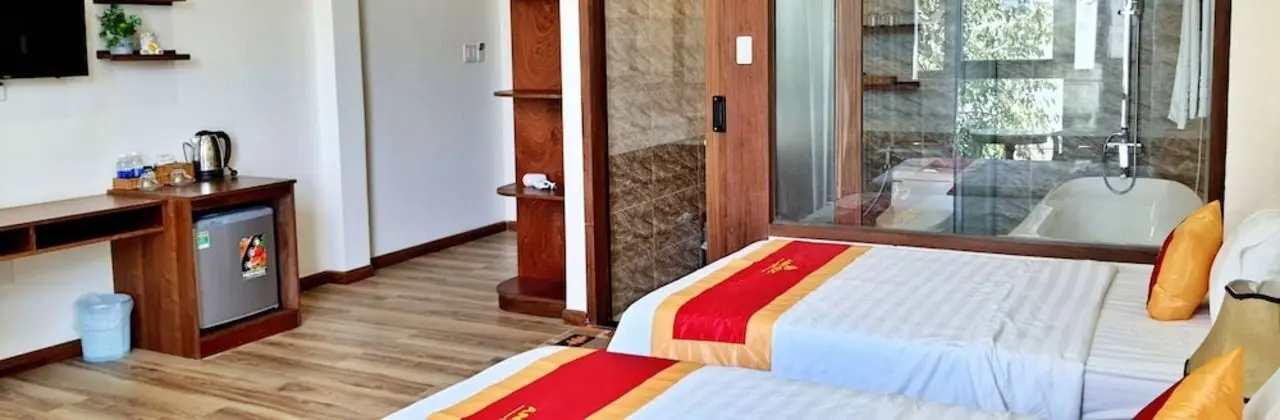 Deluxe İki Ayrı Yataklı Oda, 2 Çift Kişilik Yatak, Şehir Manzaralı