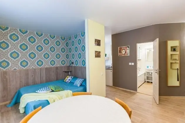 Apart Daire, 1 Çift Kişilik Yatak