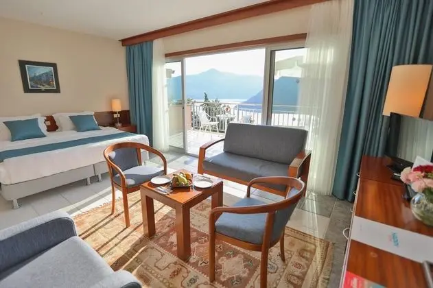 Deluxe Oda, Deniz Manzaralı, Balkonlu