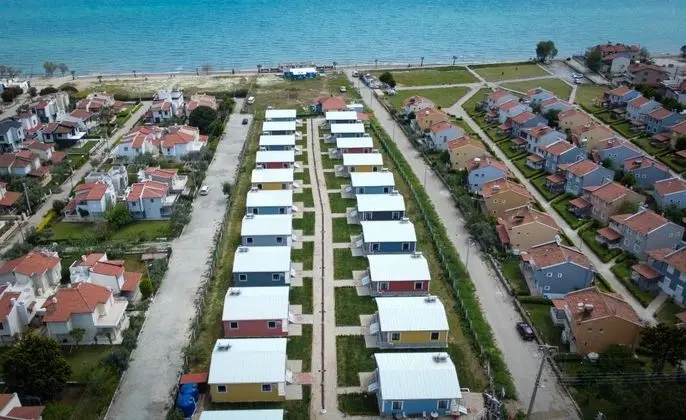 1+1 Aile Odası, Deniz ve Dağ Manzaralı, Özel Bahçeli
