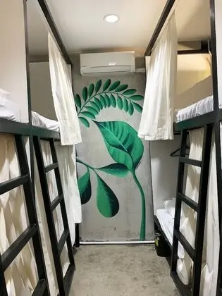 A Bed in an 8-Bed Mixed Dormitory Room