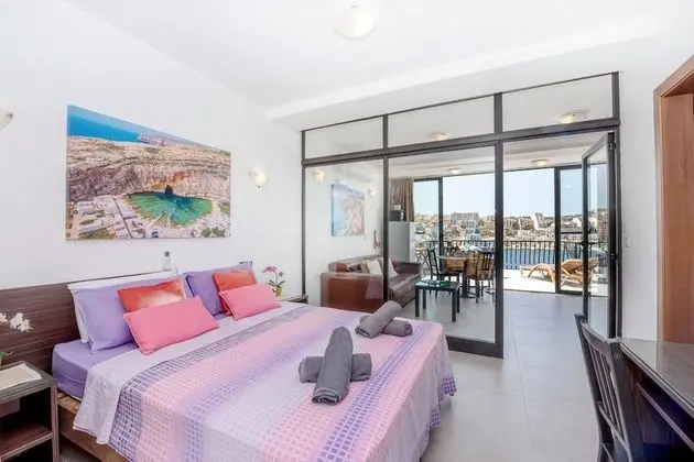 Comfort Çatı Katı Süiti (Penthouse), 1 Yatak Odası, Deniz Manzaralı