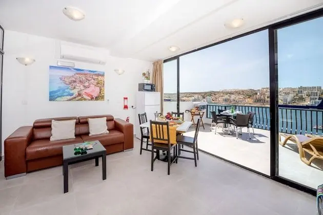 Comfort Çatı Katı Süiti (Penthouse), 1 Yatak Odası, Deniz Manzaralı