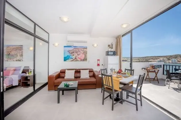 Comfort Çatı Katı Süiti (Penthouse), 1 Yatak Odası, Deniz Manzaralı
