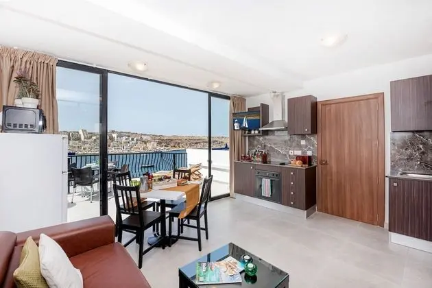 Comfort Çatı Katı Süiti (Penthouse), 1 Yatak Odası, Deniz Manzaralı