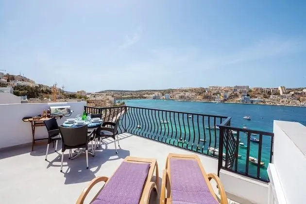Comfort Çatı Katı Süiti (Penthouse), 1 Yatak Odası, Deniz Manzaralı