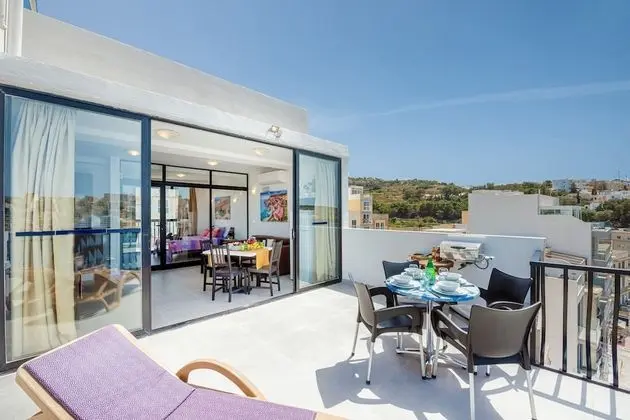 Comfort Çatı Katı Süiti (Penthouse), 1 Yatak Odası, Deniz Manzaralı