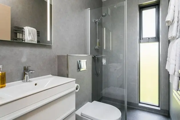 Comfort Kulübe, 1 Büyük (Queen) Boy Yatak ve Çekyat, Kısmi Deniz Manzarası