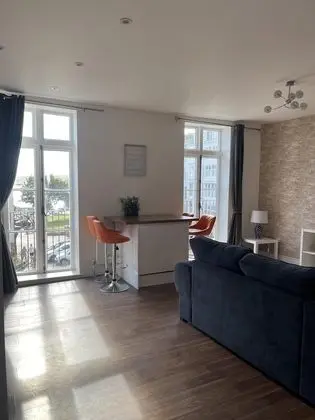 Apart Daire, Özel Banyo, Deniz Manzaralı (Apartment 1 - 6 Berth)