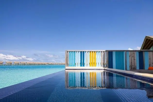 Luxury Villa, 1 En Büyük (King) Boy Yatak ve Çekyat (Platinum Overwater Private Pool Villa)