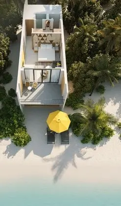 Premier Villa, Birden Çok Yatak, Engellilere Uygun, Veranda (Gold Beach Villa - Twin Bed)