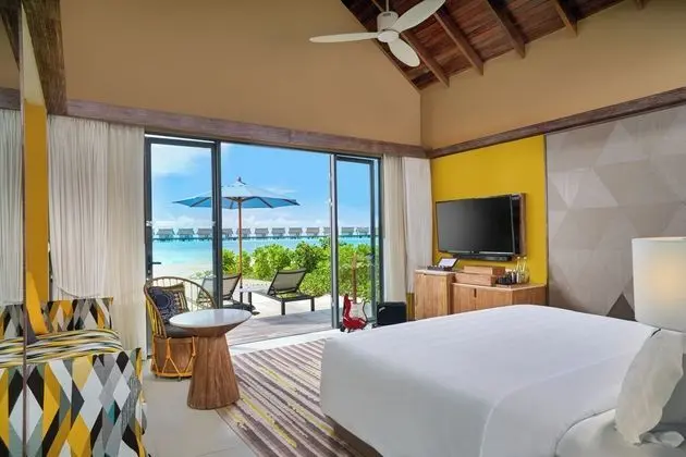 Premier Villa, Birden Çok Yatak, Engellilere Uygun, Veranda (Gold Beach Villa - Twin Bed)