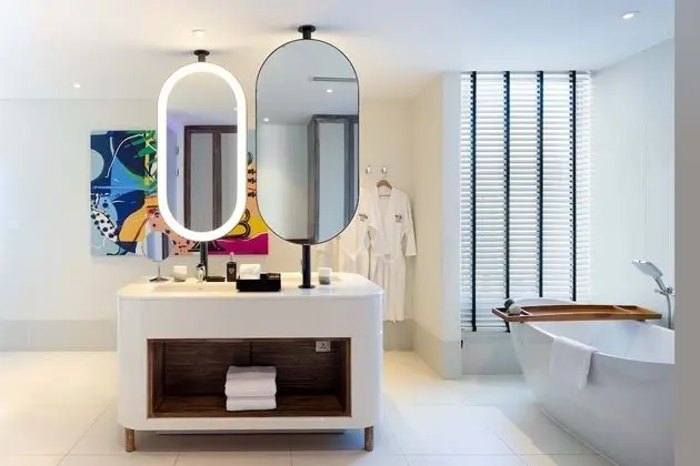 Signature Villa, 2 Tek Kişilik Yatak, Engellilere Uygun (Diamond Overwater Pool Villa - Twin)