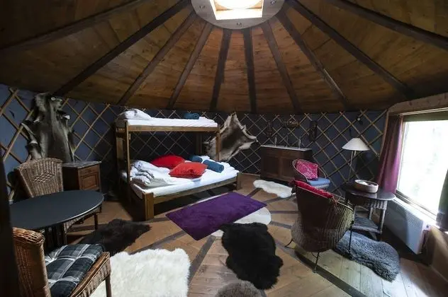 Private yurt