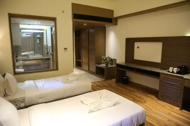 Deluxe İki Ayrı Yataklı Oda, Avlu Manzaralı