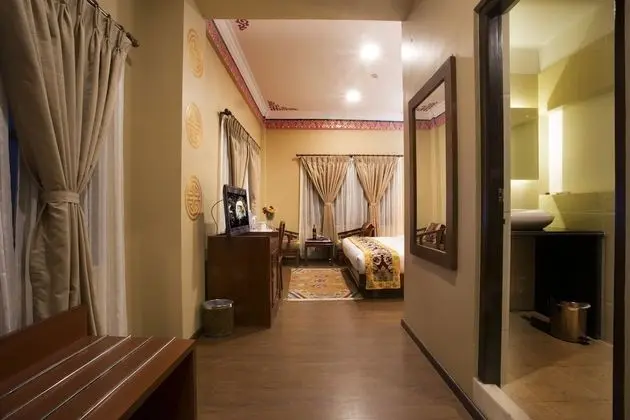 Deluxe Tek Büyük veya İki Ayrı Yataklı Oda, Bahçe Manzaralı