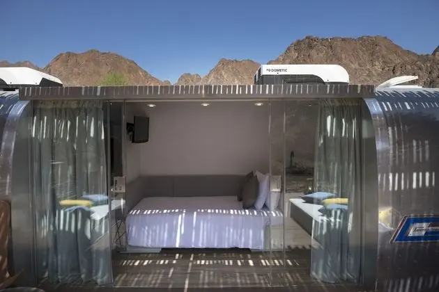 Standard Trailer with mountain view & outdoor terrace