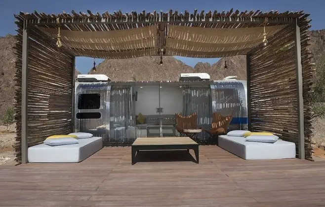 Standard Trailer with mountain view & outdoor terrace