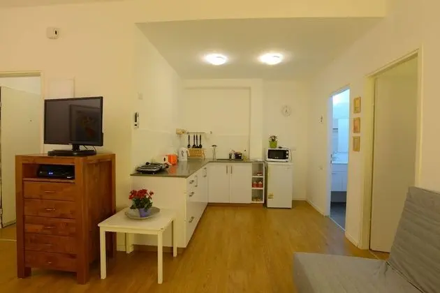 Apart Daire, 1 Yatak Odası (Hatzmaot near the sea)