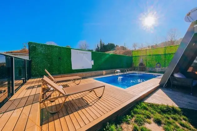 1+1 Bungalov, Isıtmalı Özel Havuzlu