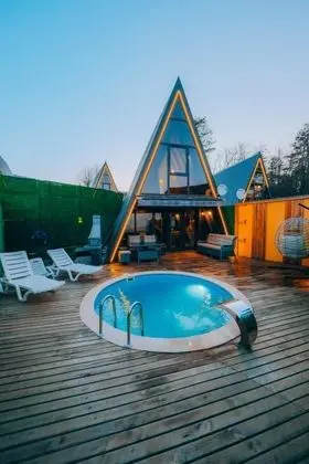 1+1 Bungalov,    , Isıtmalı Özel Havuzlu