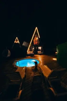 1+1 Bungalov,    , Isıtmalı Özel Havuzlu