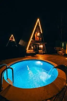 1+1 Bungalov,    , Isıtmalı Özel Havuzlu