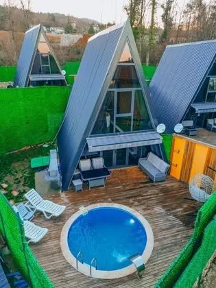 1+1 Bungalov,    , Isıtmalı Özel Havuzlu