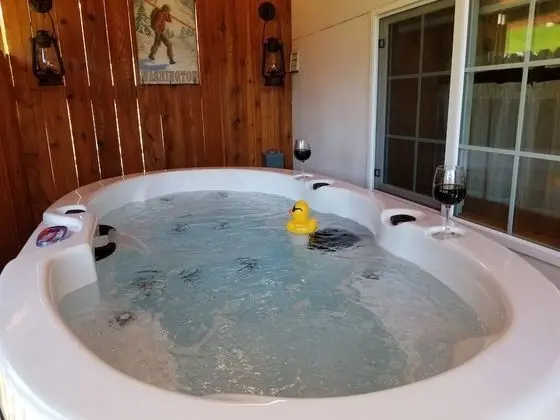 Luxury Oda, Sıcak Su Havuzu, Nehir Manzaralı (Alpine Suite)
