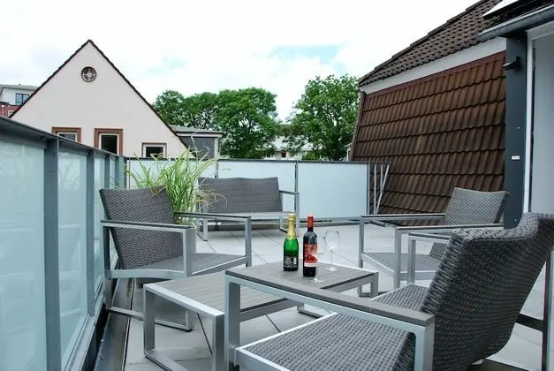 Apart Daire, 1 Yatak Odası, Balkon (Oberdeck)