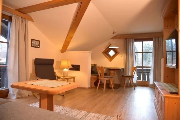 Deluxe Apart Daire, 1 Yatak Odası, Balkon, Dağ Manzaralı (104 | gamsNEST)