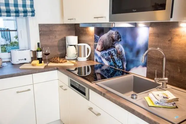 Traditional Daire, 1 Yatak Odası, Dağ Manzaralı, Bahçeli (101 | murmeleBAU)