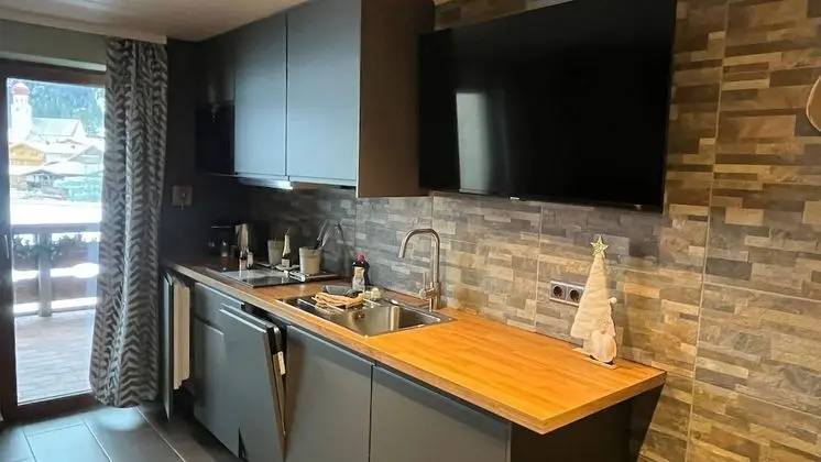 Apart Daire, 1 Yatak Odası, Veranda, Dağ Manzaralı (1)