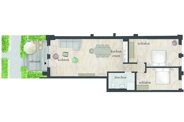Apart Daire (01, excl. 82,50 Euro cleaning fee)