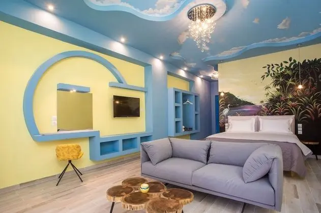 Premium Tek Büyük Yataklı Oda, Jakuzi, Kısmi Deniz Manzaralı