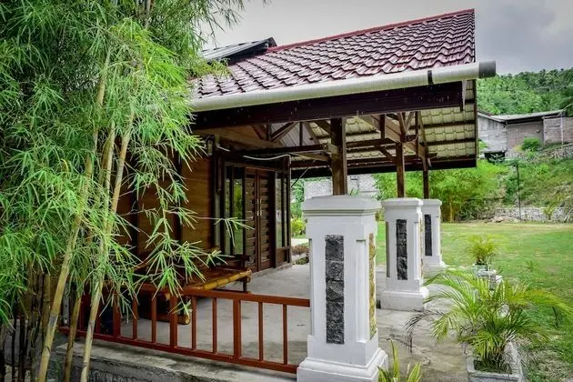 Exclusive Bungalov, 1 Büyük (Queen) Boy Yatak, Balkon, Plaj Manzaralı