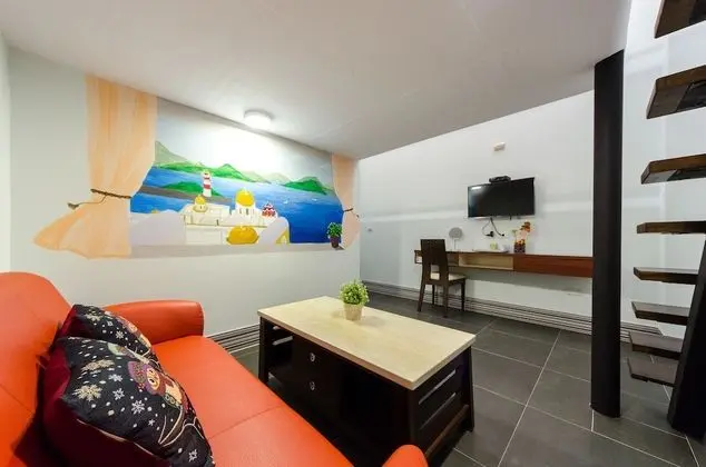 Deluxe Dört Kişilik Oda, 2 Çift Kişilik Yatak, Balkon