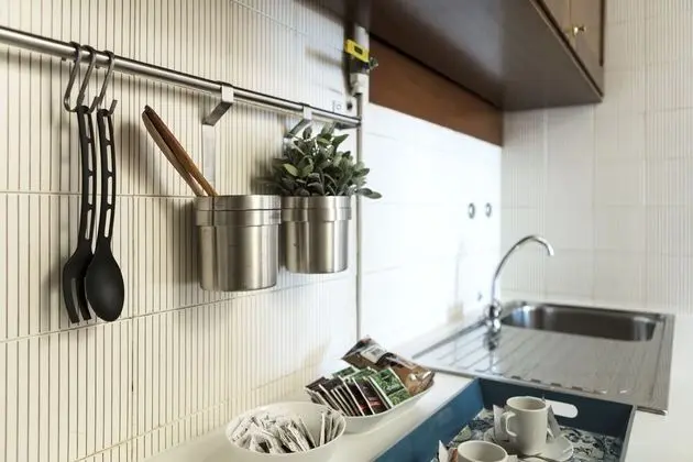 Apart Daire, 1 Yatak Odası, Teras (Kitchenette, Via Privata Passarella 4)