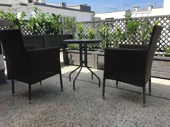 Deluxe Stüdyo, Teras, Şehir Manzaralı (including € 43 cleaning fee )