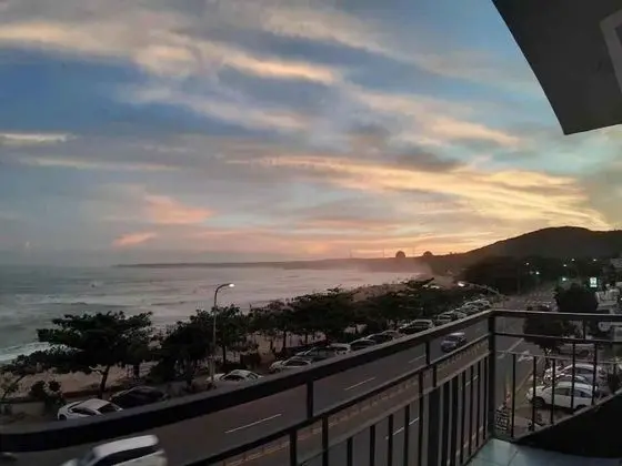 Panoramic Tek Büyük Yataklı Oda, Balkon, Plaj Kenarı
