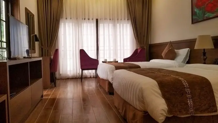 Deluxe Tek Büyük veya İki Ayrı Yataklı Oda, Dağ Manzaralı