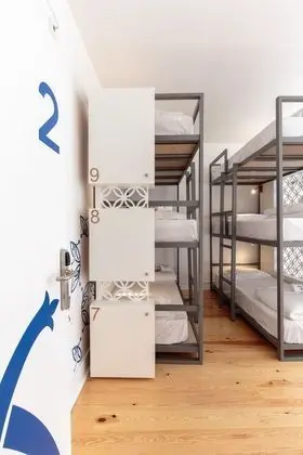 Ortak Ranzalı Oda (One Bed Female Dorm Room of 9 people)