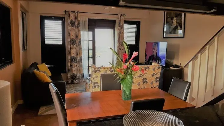 Deluxe Apart Daire, 2 Yatak Odası, Havuz Manzaralı, Okyanusa Sıfır